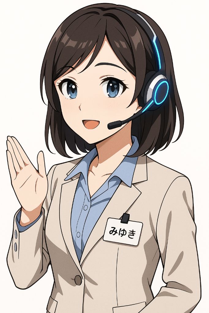 AI経理アシスタント みゆき